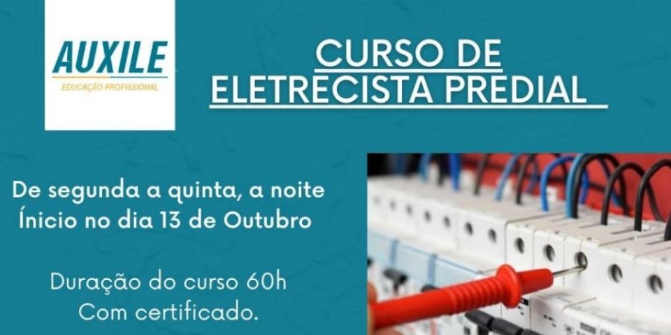 Chega em Camaquã o novo curso de eletricista predial