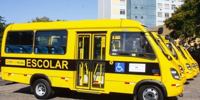 Dez municípios terão novos micro-ônibus para transporte escolar. Entre eles, Encruzilhada do Sul