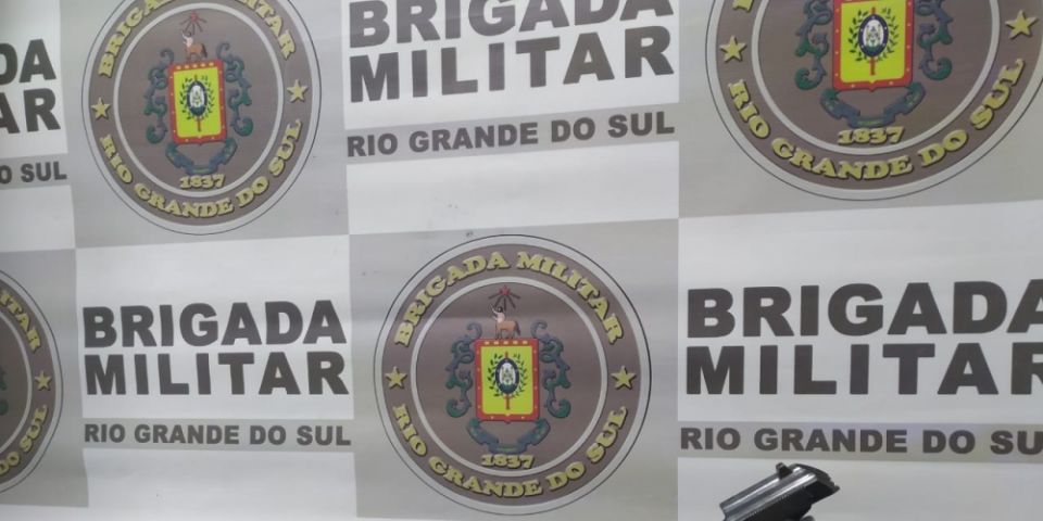Brigada Militar efetua prisão de outro homem por porte ilegal de arma de fogo em Camaquã
