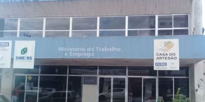 PAINEL DE VAGAS: Sine de Camaquã possui 20 vagas de emprego nesta quinta