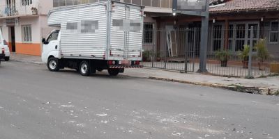 Acidente envolve dois veículos no centro de Camaquã na tarde desta segunda