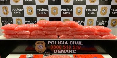 Polícia Civil localiza depósito de drogas no RS