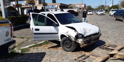 FOTOS E VÍDEO: perseguição policial resulta em prisão por tráfico de drogas em Camaquã