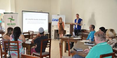 Capacitação em Cristal aborda temas da Gestão Ambiental da BR-116/RS
