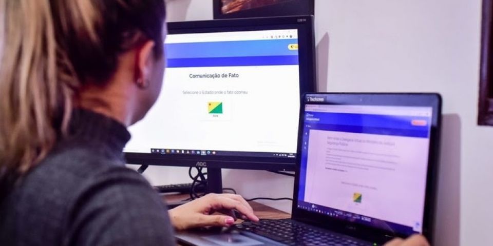Sistema nacional possibilita registro online de boletim de ocorrência