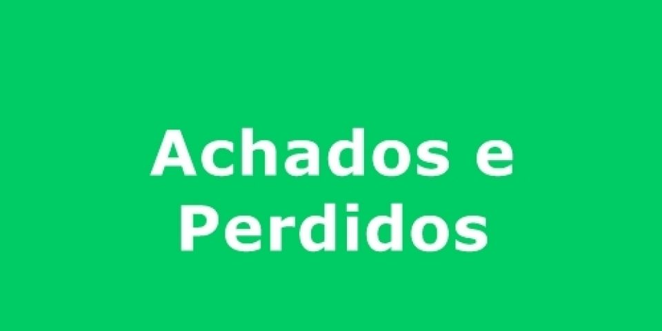 Achados e Perdidos: Manuel Ricardo Escarcel Pereira perdeu seus documentos