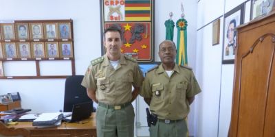 Comandante do CRPO/Sul recebe oficial que vai para a reserva