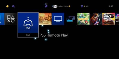 Jogos do PS5 no PS4? PS5 Remote Play aparece no PlayStation 4