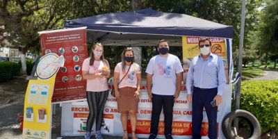 Campanha de conscientização nacional de combate à dengue é realizada em Camaquã