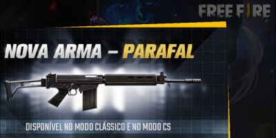 Arma Parafal no Free Fire: item pode sofrer alterações no jogo da Garena