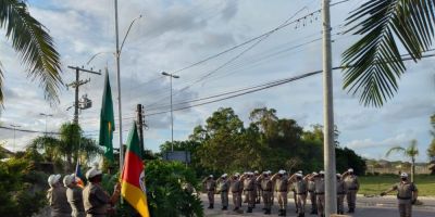 Brigada Militar de Tapes faz homenagem a militares que passaram para reserva