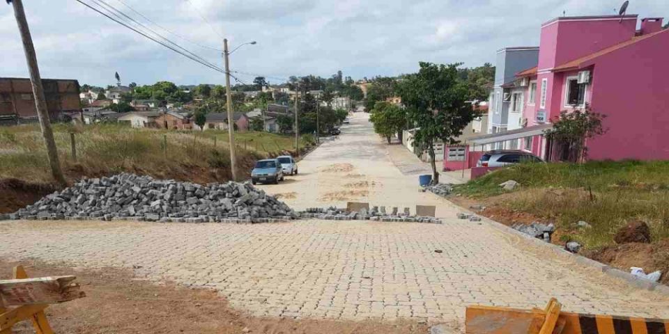 Obra de trecho da rua Cel. Boaventura Soares é concluída em Camaquã
