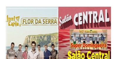 Domingueira com a Banda Flor da Serra no Salão Central. É neste domingo (12/4)