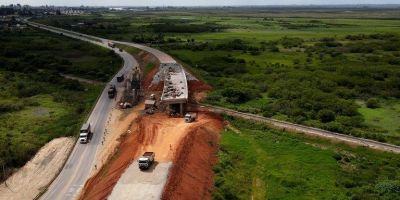 Dnit avança com as obras de duplicação no Contorno de Pelotas