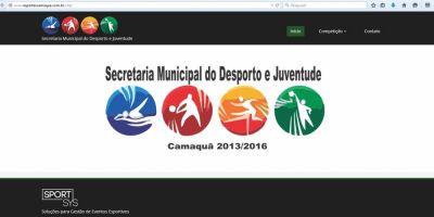 Secretaria de Desporto e Juventude de Camaquã instala novo software de gestão de competições