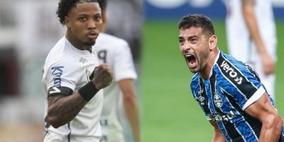 Grêmio e Santos duelam pela classificação para semifinal da Libertadores