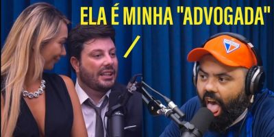 Danilo Gentili se envolve em polémica no Flow Podcast com acompanhantes