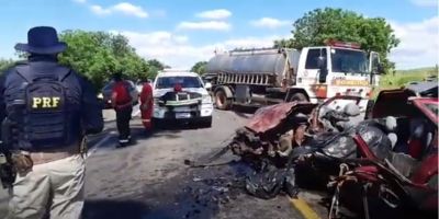 Acidente deixa um morto e quatro feridos na BR-290 em Eldorado do Sul