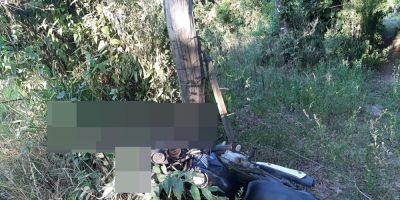 Homem morre em acidente de moto no interior de Chuvisca