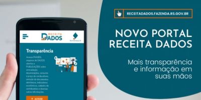 Receita Estadual amplia transparência com o novo portal Receita Dados