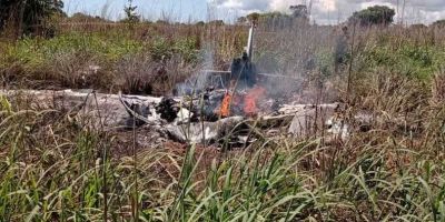 Quatro jogadores e presidente do Palmas morrem em acidente aéreo