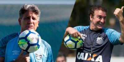 Buscando recuperação, Grêmio e Santos duelam nesta quarta pelo Brasileirão