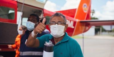 Recuperados da covid-19, oito pacientes voltam para sua casa em Rondônia