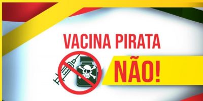 Governo federal lança campanha contra pirataria de vacinas