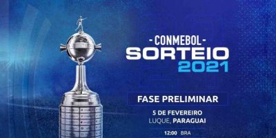 Sorteio define adversários dos brasileiros na prévia da Libertadores