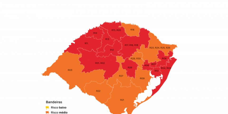 Ao indeferir recursos, mapa definitivo da 40ª rodada permanece com 13 regiões em vermelho
