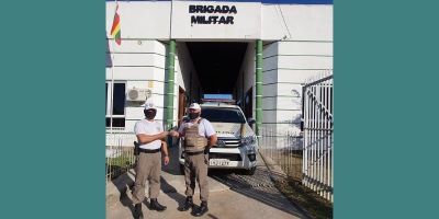 Brigada Militar de Barra do Ribeiro recebe nova viatura