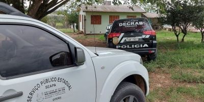 Decrab Camaquã realiza operação em Santa Cruz do Sul