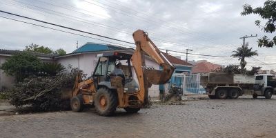 Recolhimento de podas chega à área central de Camaquã