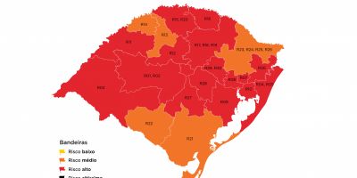 Região de Camaquã entra em bandeira vermelha na 41ª rodada do mapa do Distanciamento Controlado