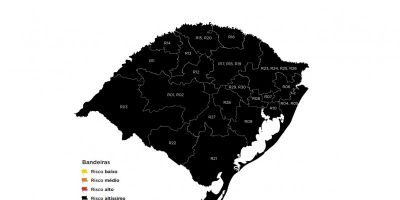 Todo RS é mantido em bandeira preta e sem cogestão até 21 de março
