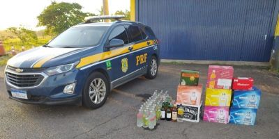 Carga de bebidas ilegais é apreendida na BR-116 em Camaquã 