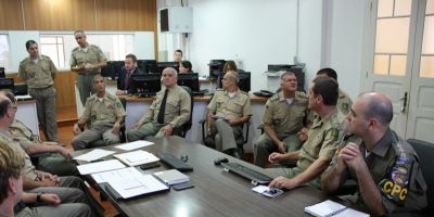 Comandantes da BM analisam produtividade da Corporação