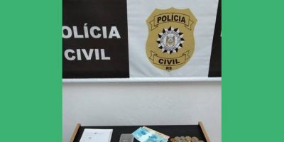 Polícia Civil efetua prisão em flagrante por tráfico em Barra do Ribeiro