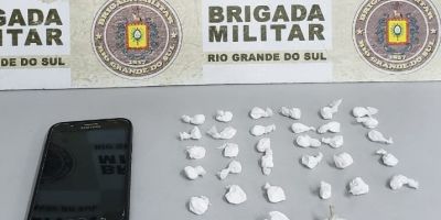 Homem é preso por tráfico de drogas em São Lourenço do Sul