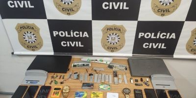 Polícia Civil prende em Pelotas organização criminosa que aplicava golpes em contas da Caixa