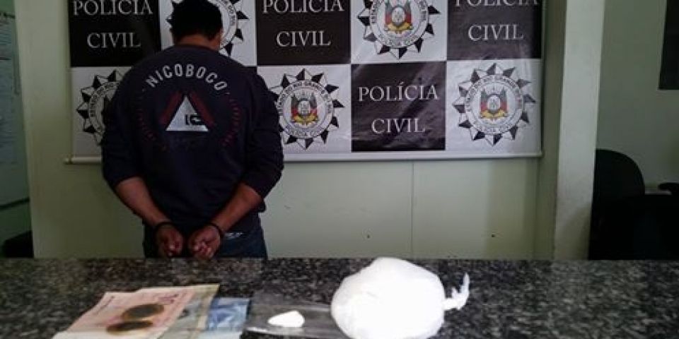 PC e BM unidas contra o crime efetuam prisão por tráfico de drogas em São Lourenço do Sul