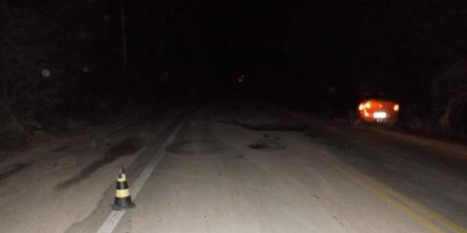 Buracos da ERS-717 em Tapes causam mais um acidente em menos de 10 dias