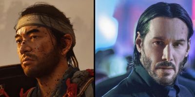 Deep fake coloca Keanu Reeves em Ghost of Tsushima