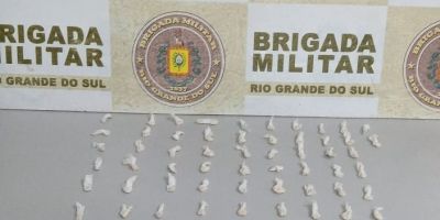 Brigada Militar prende homem por tráfico de drogas em São Lourenço do Sul