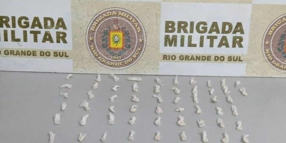 Brigada Militar prende homem por tráfico de drogas em São Lourenço do Sul