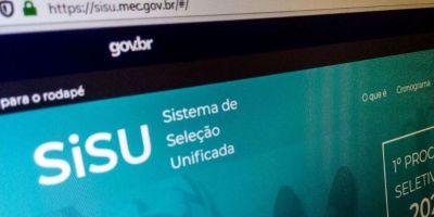 Terminam hoje inscrições para o Sisu do primeiro semestre