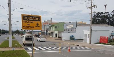 Trecho da Faixinha ganha placas de sinalização em Camaquã