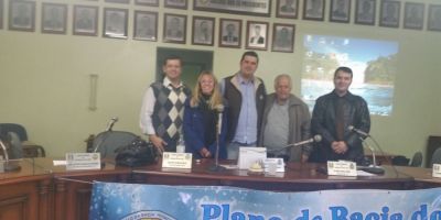 Vereador Éverton Clarão participa de reunião do Comitê Camaquã em Santana da Boa Vista