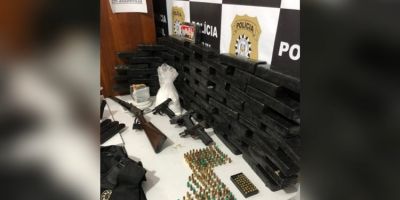 Polícia Civil apreende grande quantidade de armamentos, drogas e explosivos em Rio Grande