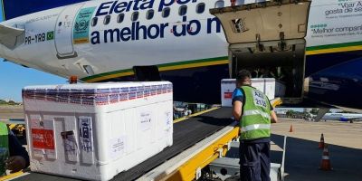 RS recebe 360.950 doses de vacina contra a covid-19 nesta quinta-feira (29)